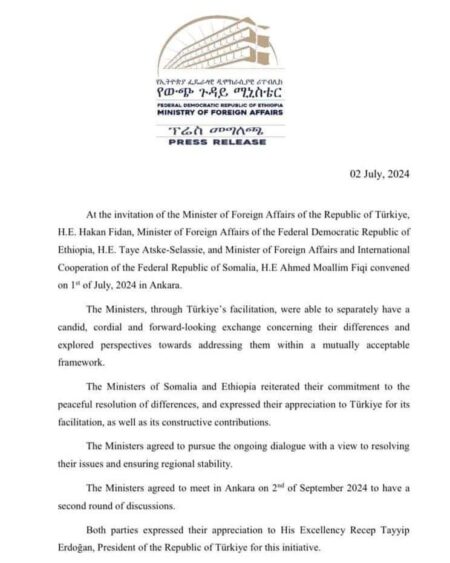 Ethiopia-Somalia Dialogue