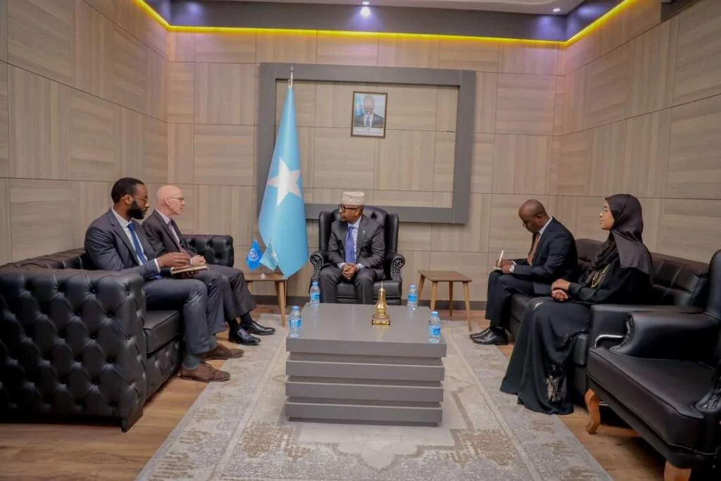Somali FM Discusses Collaborative Efforts with UN Representative