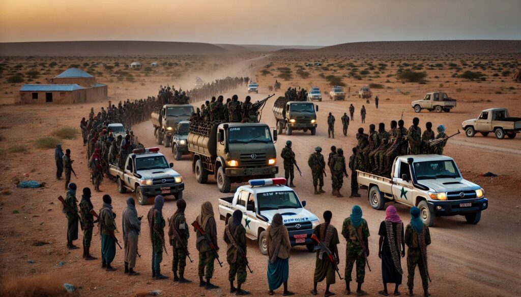 "Rising Tensions in Bookh District: Potential Military Clash Between Puntland Forces and Clan Militias"