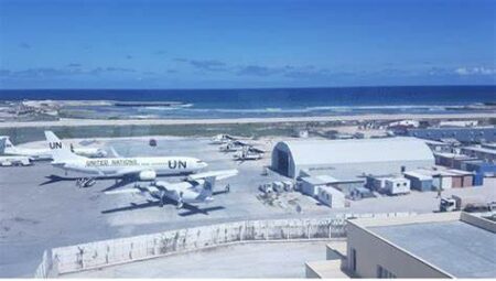 "Diyaarado U Socday Baydhabo Oo Lagu Celiyay Garoonka Aadan Cadde.