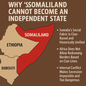 Why “Somaliland” Cannot Become an Independent Country—A Clear and Honest Look