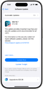 Sida Loo Cusboonaysiiyo iPhone-kaaga ( ama loo Update gareeyaa) Tilaabo Tilaabo