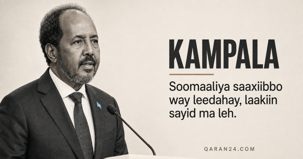 Kampala Hal Weedh oo Dib u Kicisay Dareenka Waddaniyadeed ee Soomaalida Kampala Hal Weedh oo Dib u Kicisay Dareenka Waddaniyadeed ee Soomaalida